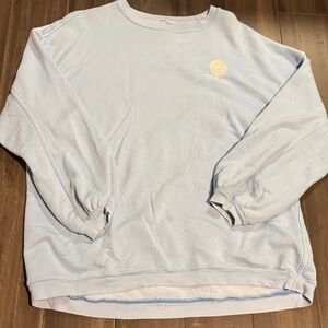Aerie Light Blue Sweatshirt